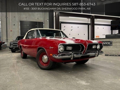 Used 1969 Plymouth Barracuda Formula S Convertible 340 Small Block A - 833 4-Speed Manual World Class Restoration for Sale in Sherwood Park, Alberta