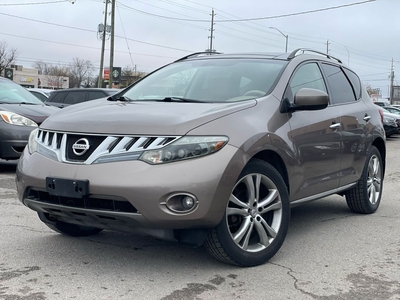 Used 2009 Nissan Murano LE AWD / CLEAN CARFAX / PANO / LEATHER / BACKP CAM for Sale in Bolton, Ontario