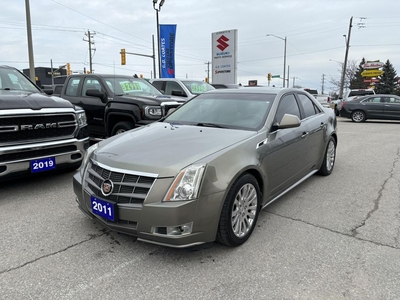Used 2011 Cadillac CTS Peerformance AWD ~Leather ~Power Seats ~Moonroof for Sale in Barrie, Ontario