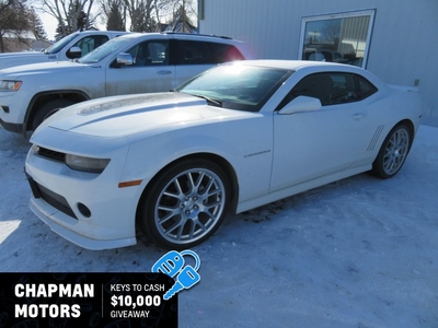 Used 2014 Chevrolet Camaro 2LT Rear Vision Camera, Remote Start, Heated Front Seats for Sale in Killarney, Manitoba