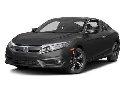 Used 2016 Honda Civic Touring Coupe FWD Moonroof for Sale in Winnipeg, Manitoba