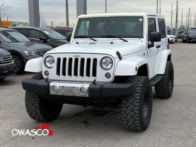 Used 2016 Jeep Wrangler 3.6L Safety Included! One Owner! Clean CarFax! for Sale in Whitby, Ontario