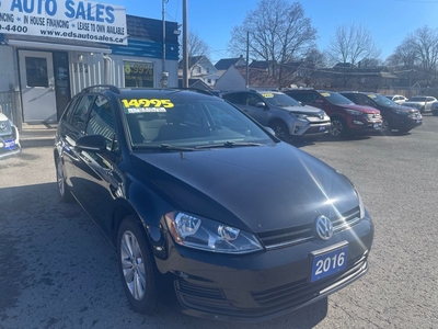 Used 2016 Volkswagen Golf Trendline, Sport Wagon, Alloys, Heated. Seats. for Sale in St Catharines, Ontario