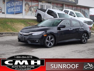 Used 2017 Honda Civic Sedan Touring for Sale in St. Catharines, Ontario