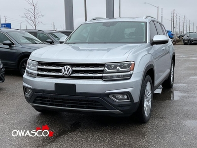 Used 2018 Volkswagen Atlas 3.6L Execline! Clean CarFax! Safety Included! for Sale in Whitby, Ontario