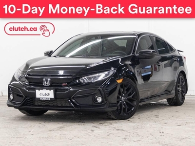 Used 2020 Honda Civic Sedan Si w/ Apple CarPlay & Android Auto, Navigation, Wireless Charging for Sale in Toronto, Ontario