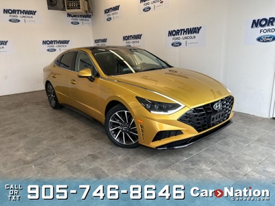 Used 2020 Hyundai Sonata 1.6T ULTIMATE LEATHER PANO ROOF NAV 1 OWNER for Sale in Brantford, Ontario