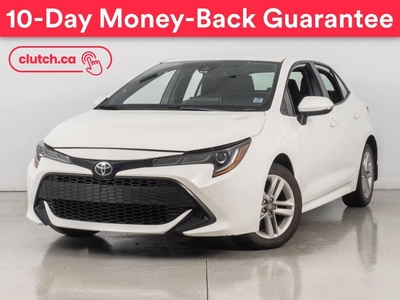 Used 2020 Toyota Corolla Hatchback S w/ Apple CarPlay, Rearview Cam, A/C for Sale in Bedford, Nova Scotia
