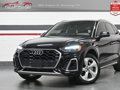 Used 2021 Audi Q5 Progressiv S-Line No Accident Panoramic Roof Navigation for Sale in Mississauga, Ontario