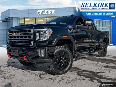 Used 2022 GMC Sierra 2500 HD AT4 - Leather Seats - Cooled Seats for Sale in Selkirk, Manitoba
