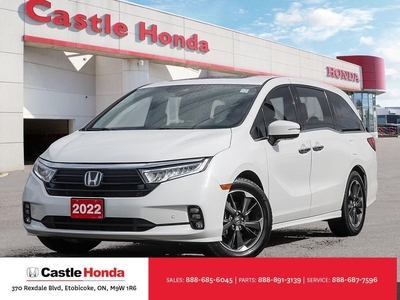 Used 2022 Honda Odyssey Touring Fully Loaded Leather Seats Nav for Sale in Rexdale, Ontario