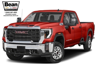 New 2024 GMC Sierra 2500 HD Pro DURAMAX 6.6L V8 WITH REMOTE ENTRY, HITCH GUIDANCE, HD REAR VISION CAMERA, APPLE CARPLAY AND ANDROID AUTO for Sale in Carleton Place, Ontario