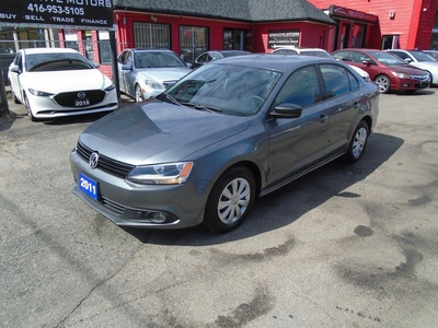 Used 2011 Volkswagen Jetta Trendline / ONE OWNER / NO ACCIDENT / LOW KM / AC for Sale in Scarborough, Ontario