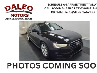 Used 2013 Audi A5 2dr Cpe Premium S Line / AWD / H. SEATS / SUNROOF for Sale in Hamilton, Ontario