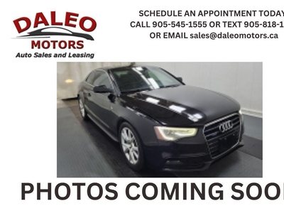 Used 2013 Audi A5 2dr Cpe Premium S Line / AWD / H. SEATS / SUNROOF for Sale in Kitchener, Ontario