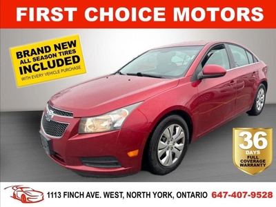 Used 2013 Chevrolet Cruze LT ~AUTOMATIC, FULLY CERTIFIED WITH WARRANTY!!!~ for Sale in North York, Ontario