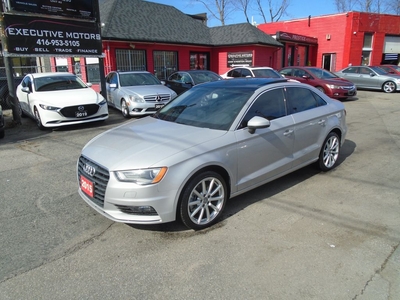 Used 2015 Audi A3 AWD/ SUNROOF / HEATED SEATS /AC / SUPER CLEAN / for Sale in Scarborough, Ontario