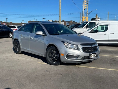 Used 2015 Chevrolet Cruze 4dr Sdn 2LT LEATHER SUNROOF NO ACCIDENT CAMERA for Sale in Oakville, Ontario