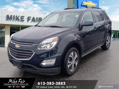 Used 2016 Chevrolet Equinox 1LT AWD,remote start,heated front seats/outside mirrors,power sunroof,rear vision camera for Sale in Smiths Falls, Ontario