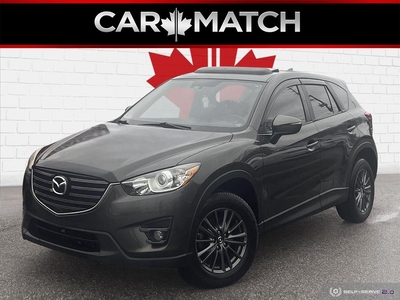 Used 2016 Mazda CX-5 GS / LEATHER / BACK CAM / HTD SEATS / ROOF / NAV for Sale in Cambridge, Ontario