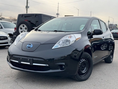 Used 2016 Nissan Leaf SV / CLEAN CARFAX / NAV / HTD STEERING / ALLOYS for Sale in Bolton, Ontario