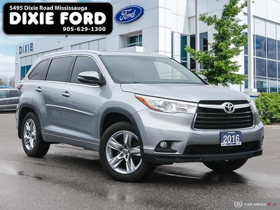 Used 2016 Toyota Highlander LIMITED for Sale in Mississauga, Ontario