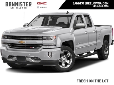Used 2017 Chevrolet Silverado 1500 2LZ REMOTE LOCKING TAILGATE, WIRELESS CHARGING, CRUISE CONTROL, BOSE SPEAKER SYSTEM for Sale in Kelowna, British Columbia