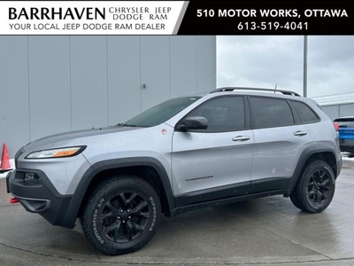 Used 2018 Jeep Cherokee Trailhawk L Plus 4x4 Leather Pano Roof for Sale in Ottawa, Ontario