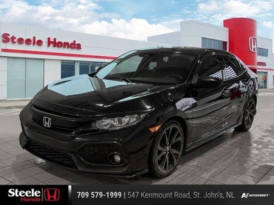 Used 2019 Honda Civic Hatchback Sport for Sale in St. John's, Newfoundland and Labrador