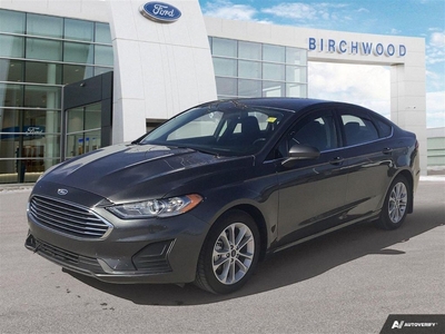 Used 2020 Ford Fusion SE Hybrid Accident Free One Owner Adaptive Cruise for Sale in Winnipeg, Manitoba