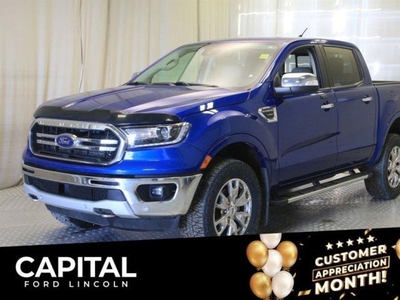 Used 2020 Ford Ranger Lariat SuperCrew **One Owner, Local Trade, 2.3L, Leather, Navigation, Heated Seats** for Sale in Regina, Saskatchewan