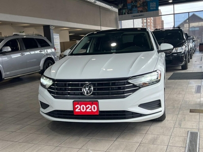 Used 2020 Volkswagen Jetta Highline - Power Sun Roof - Leather - Apple Car Play - Alloys - No Accidents - Like New Condition - Blindspot System - Warranty for Sale in North York, Ontario