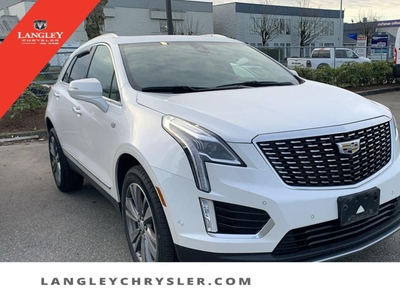 Used 2021 Cadillac XT5 Premium Luxury Heads Up Display Low KM Accident Free for Sale in Surrey, British Columbia