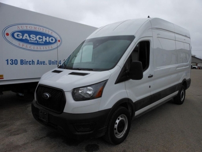 Used 2021 Ford Transit 250 Van High Roof w/Sliding Pass. 148-in. WB Low Km Cruise Control Safety Partition for Sale in Kitchener, Ontario