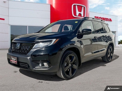 Used 2021 Honda Passport Touring One Owner Locally Owned Lease Return for Sale in Winnipeg, Manitoba