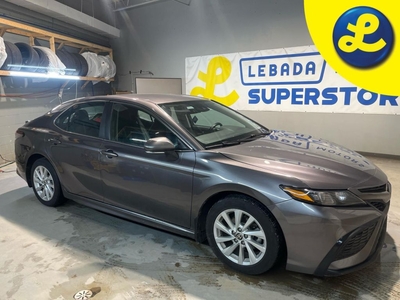 Used 2021 Toyota Camry SE * Leather * Pre-Collision System * Power Driver Seat * Heated Seats * Android Auto/Apple CarPlay * Lane Centring System * Blind S for Sale in Cambridge, Ontario