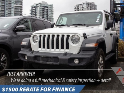 Used 2022 Jeep Wrangler Sport S for Sale in Port Moody, British Columbia