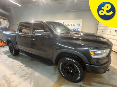 Used 2022 RAM 1500 1500 REBEL NIGHT CREW CAB 4X4 HEMI * Navigation * Leather * 12 inch Uconnect Touchscreen * Remote Start System * 18 inch Black Alloy Wheels * Sport Pe for Sale in Cambridge, Ontario