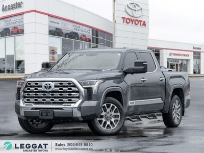 Used 2022 Toyota Tundra Hybrid 4x4 Crewmax Platinum Hybrid for Sale in Ancaster, Ontario