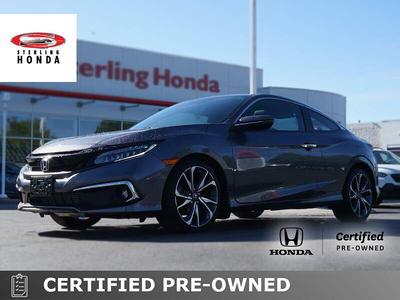2020 Honda Civic Coupe Touring | Clean