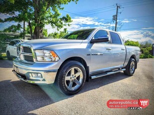 Used 2012 RAM 1500 Big Horn Hemi 4x4 Crew Cab Certified Towing Packag for Sale in Orillia, Ontario