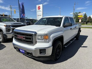 Used 2015 GMC Sierra 1500 4x4 Crew Cab 153.0 ~Bluetooth ~Ko2 Tires ~Alloys for Sale in Barrie, Ontario