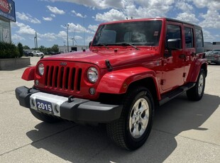 Used 2015 Jeep Wrangler 4WD 4dr Sahara for Sale in Tilbury, Ontario