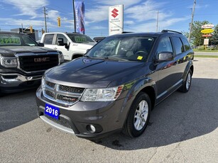 Used 2016 Dodge Journey FWD SXT ~7-Passenger ~Alloy Wheels ~Trailer Hitch for Sale in Barrie, Ontario