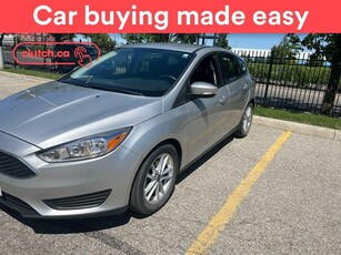 Used 2016 Ford Focus SE w/ Heated Front Seats, Heated Steering Wheel, Rearview Cam for Sale in Toronto, Ontario