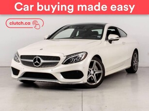 Used 2017 Mercedes-Benz C-Class C 300 4Matic AWD w/Nav, Leather, Moonroof for Sale in Bedford, Nova Scotia