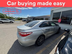 Used 2017 Toyota Camry XSE w/ Premium Pkg w/ Heated Front Seats, Power Front Seats, Nav for Sale in Toronto, Ontario