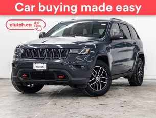 Used 2018 Jeep Grand Cherokee Trailhawk 4x4 w/ Uconnect 4C, Apple CarPlay & Android Auto, Heated & Ventilated Front Seats for Sale in Toronto, Ontario