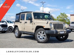 Used 2018 Jeep Wrangler JK Unlimited Sahara Navi Soft Top Low Km Tow Pkg for Sale in Surrey, British Columbia