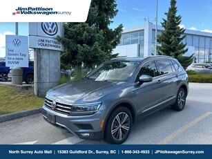 Used 2018 Volkswagen Tiguan Highline 4MOTION for Sale in Surrey, British Columbia